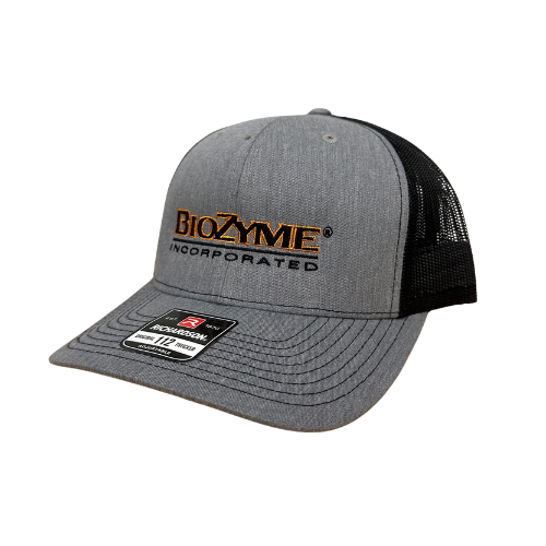 BioZyme Orange/Gray/Black Mesh Hat