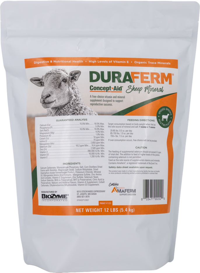 DuraFerm® Concept•Aid® Sheep