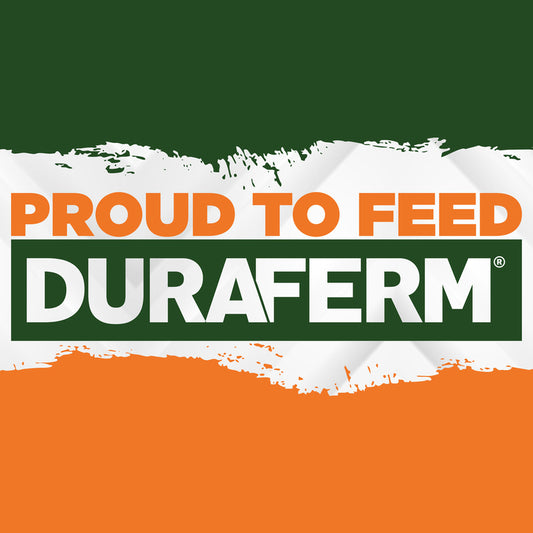 DuraFerm Proud to Feed Banner 2'x2'