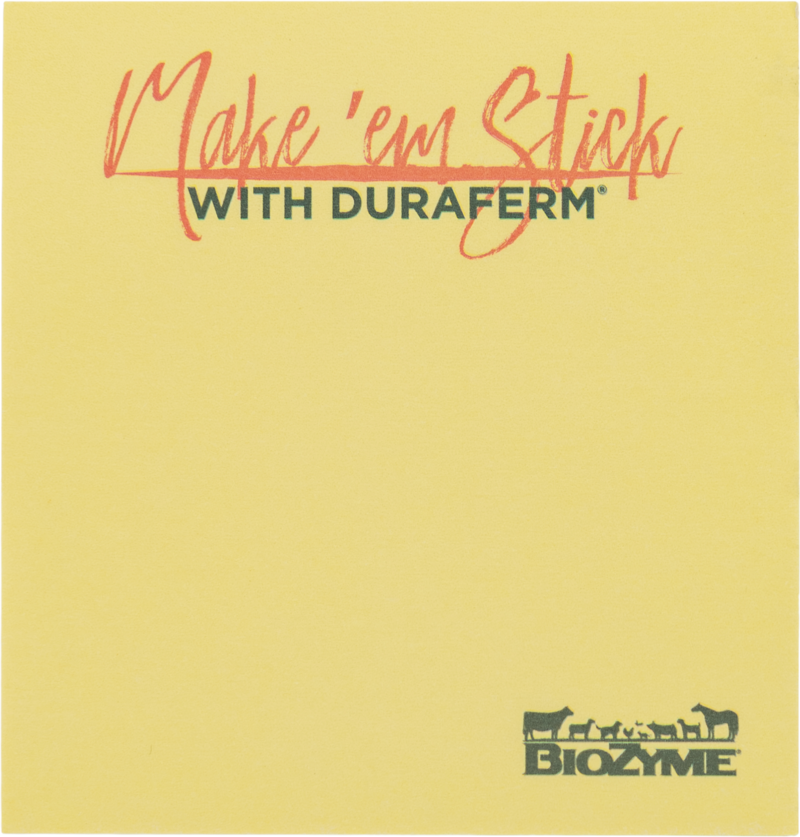 Make Em' Stick DuraFerm Sticky Note Pad