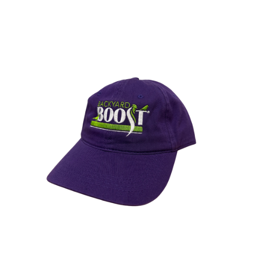 Backyard Boost Purple Cloth Hat